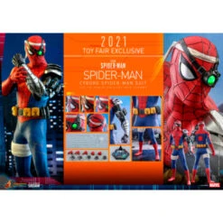 Marvel SPIDER MAN CYBORG SUIT 1/6 Scale Action Figure By Hot Toys -Model Product Shop HK 607881 000 005