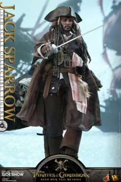Jack Sparrow DX06 1/6 Scale By Hot Toys -Model Product Shop HK173917 000 004