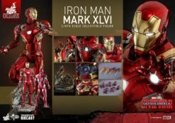 Iron Man Mark XLVI -Civil War- Action Figure By Hot Toys -Model Product Shop HK609144 000 004