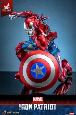 Iron Patriot CMS021 Action Figure By Hot Toys 8 Iron Patriot CMS021 Action Figure By Hot Toys -Model Product Shop HK619174 000 004