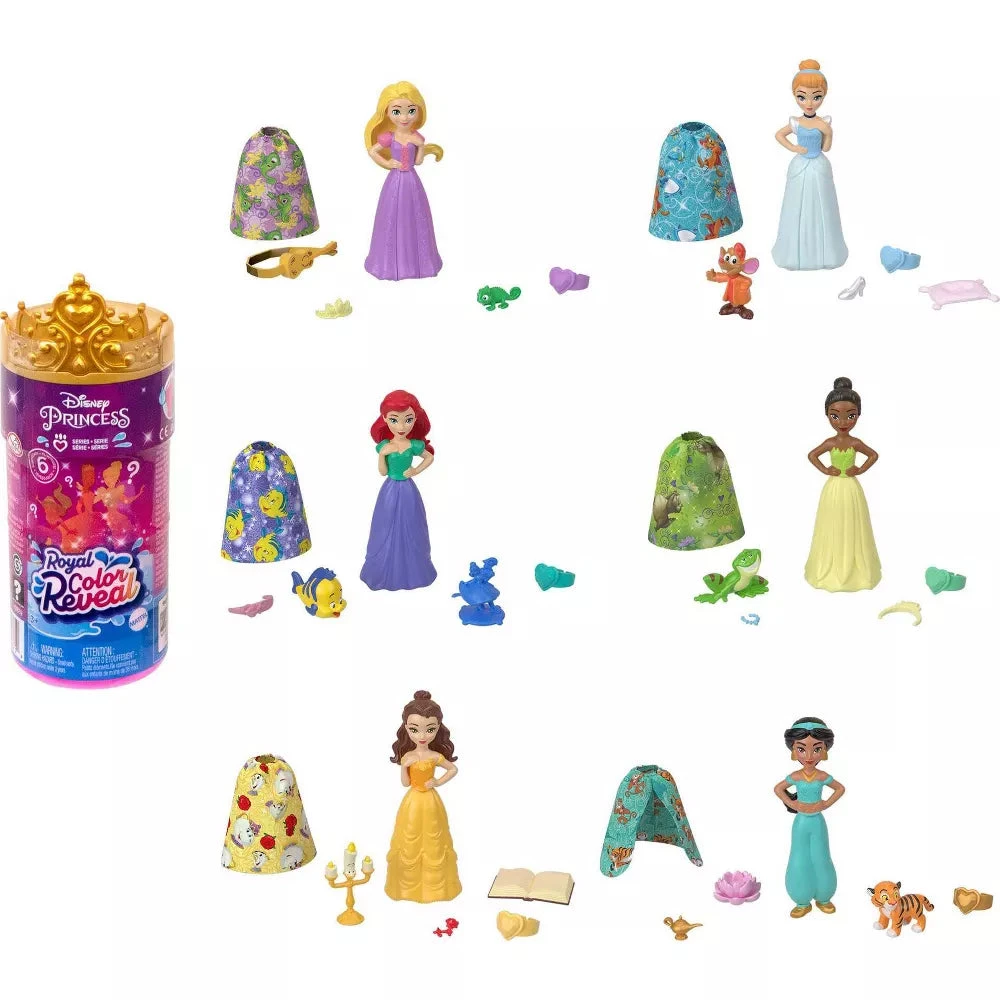 MATTEL Disney Princess Royal Color Reveal Doll Blind Box 2 MATTEL Disney Princess Royal Color Reveal Doll Blind Box - Image 2