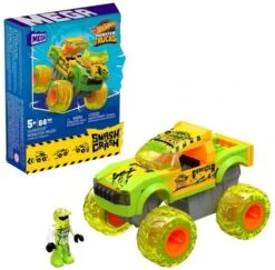 MATTEL Hot Wheels Monster Trucks Smash And Crash Gunkster Monster Truck 8 MATTEL Hot Wheels Monster Trucks Smash And Crash Gunkster Monster Truck -Model Product Shop HNG52 000 004