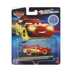 Cars Night Racing Die-Cast Singles LIGHTNING MCQUEEN By Mattel