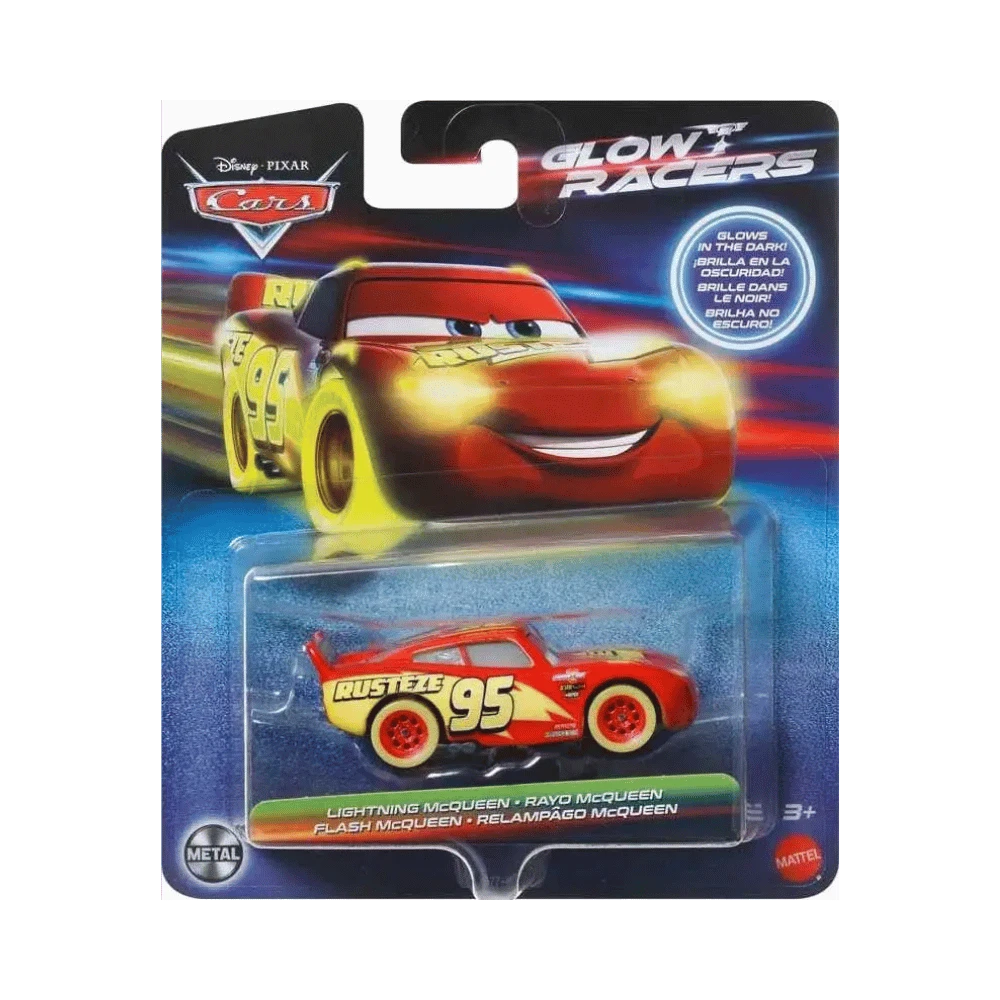 Cars Night Racing Die-Cast Singles LIGHTNING MCQUEEN By Mattel 1 Cars Night Racing Die-Cast Singles LIGHTNING MCQUEEN By Mattel