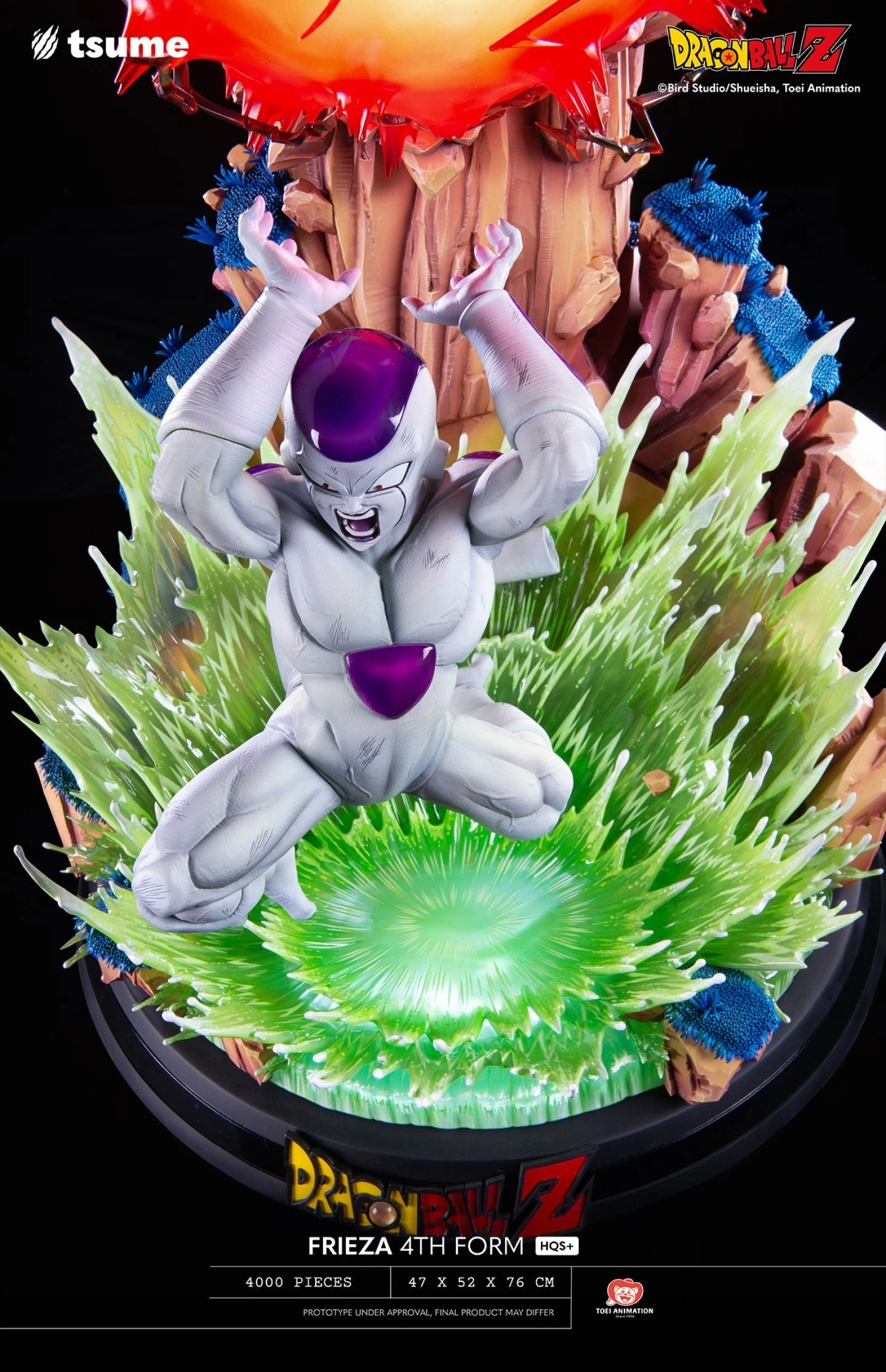 Dragon Ball Z Frieza 4th Form HQS+ 1/4 Scale Statue By Tsume Art 6 Dragon Ball Z Frieza 4th Form HQS+ 1/4 Scale Statue By Tsume Art - Image 6