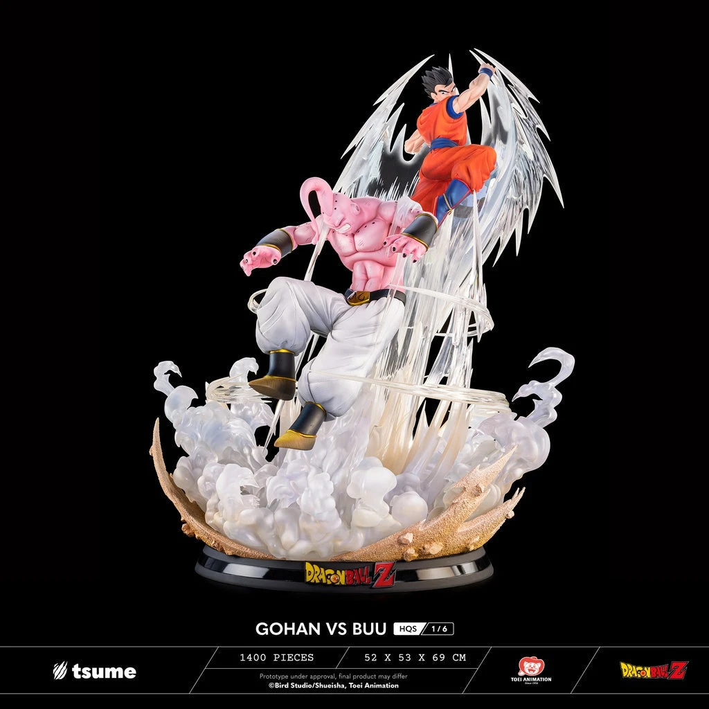 Dragon Ball Z Gohan Vs Buu HQS 1/6 High Quality Statues By Tsume Art 1 Dragon Ball Z Gohan Vs Buu HQS 1/6 High Quality Statues By Tsume Art