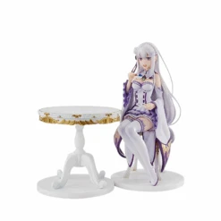 Re :Zero Emilia Tea Party Version Figure By Kadokawa Collection (Re-Run)
