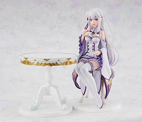 Re :Zero Emilia Tea Party Version Figure By Kadokawa Collection (Re-Run) 2 Re :Zero Emilia Tea Party Version Figure By Kadokawa Collection (Re-Run) - Image 2