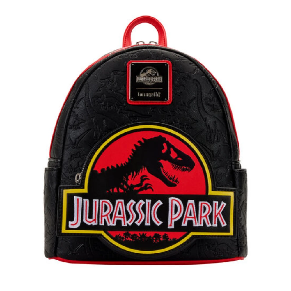 Jurassic Park Logo Leather Bagpack By Loungefly 1 Jurassic Park Logo Leather Bagpack By Loungefly