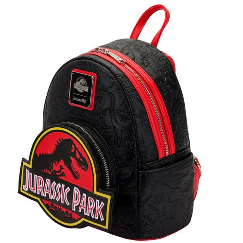 Jurassic Park Logo Leather Bagpack By Loungefly 3 Jurassic Park Logo Leather Bagpack By Loungefly - Image 3