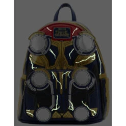 Marvel Thor Love & Thunder Cosplay Leather Bagpack By Loungefly -Model Product Shop LF MVBK0185 000 003