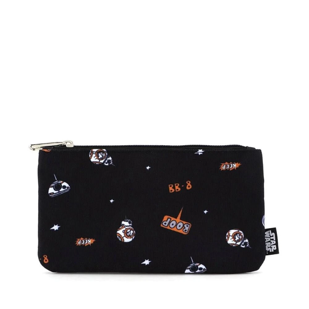 Loungefly X Star Wars BB-8 All Over Print Purse/Cosmetics Bag 1 Loungefly X Star Wars BB-8 All Over Print Purse/Cosmetics Bag