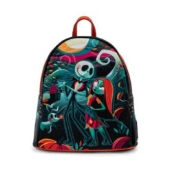 Loungefly! Leather: Disney Nightmare Before Christmas Simply Meant To Be MIni Back Pack