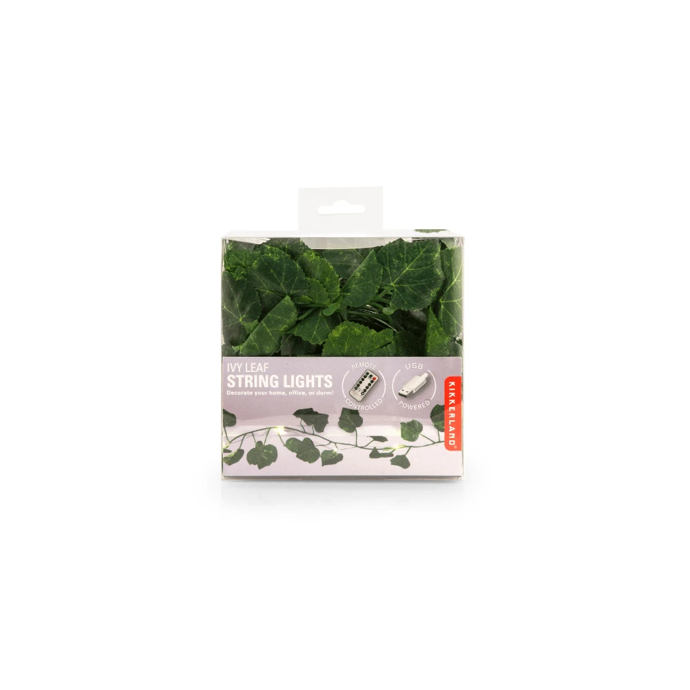 KIKKERLAND Ivy String Lights 10 Feet 1 KIKKERLAND Ivy String Lights 10 Feet