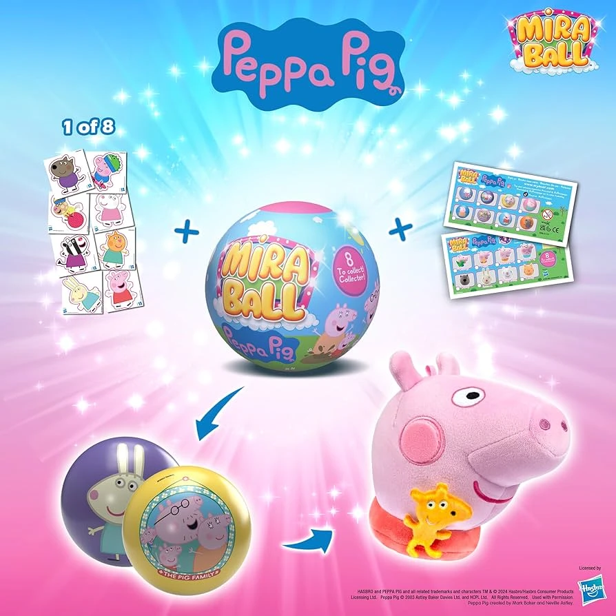 Miraball Peppa Pig Assortment 1pc 3 Miraball Peppa Pig Assortment 1pc - Image 3