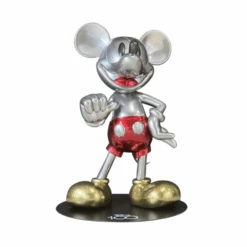 BEAST KINGDOM Disney 100 Years Of Wonder Master Craft Platinum Mickey 40" Statue