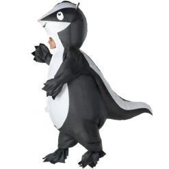 Giant Skunk Inflatable Costume For Kids By Morphsuits -Model Product Shop MCKGISSK 000 003