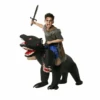 Ride On Evil 3 Headed Dog Inflatable Costume For Kids By Morphsuits