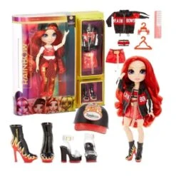 MGA Rainbow High Fashion Doll – Ruby 7 MGA Rainbow High Fashion Doll – Ruby -Model Product Shop MGA 569619 S1 000 004