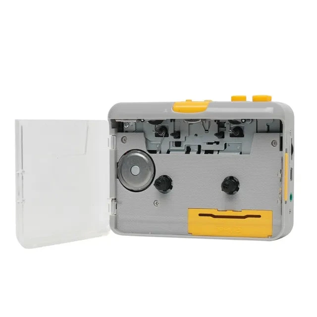 JO9 CASSETTE PLAYER (CLEAR SUPER USB) - GRAY By MJI 2 JO9 CASSETTE PLAYER (CLEAR SUPER USB) - GRAY By MJI - Image 2