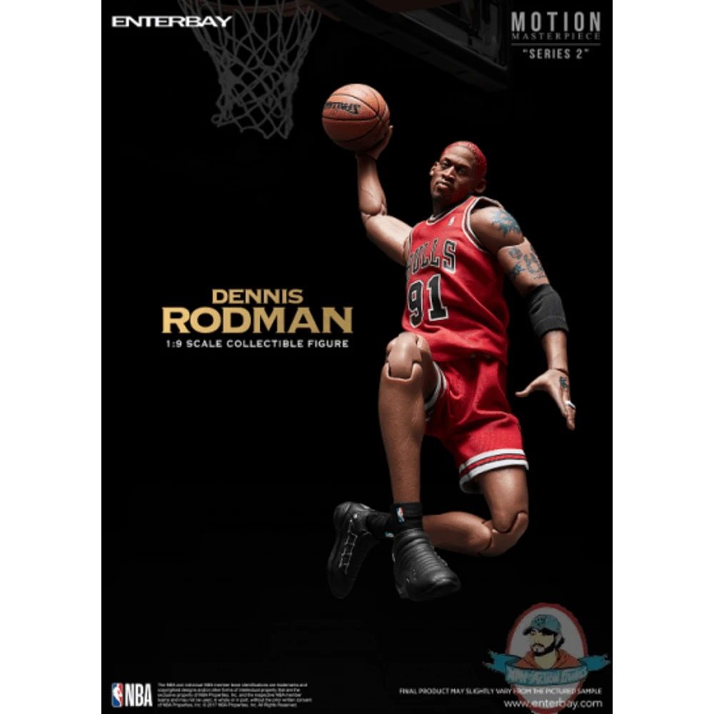 Enterbay : NBA - 1/9 Dennis Rodman 2 Enterbay : NBA - 1/9 Dennis Rodman - Image 2