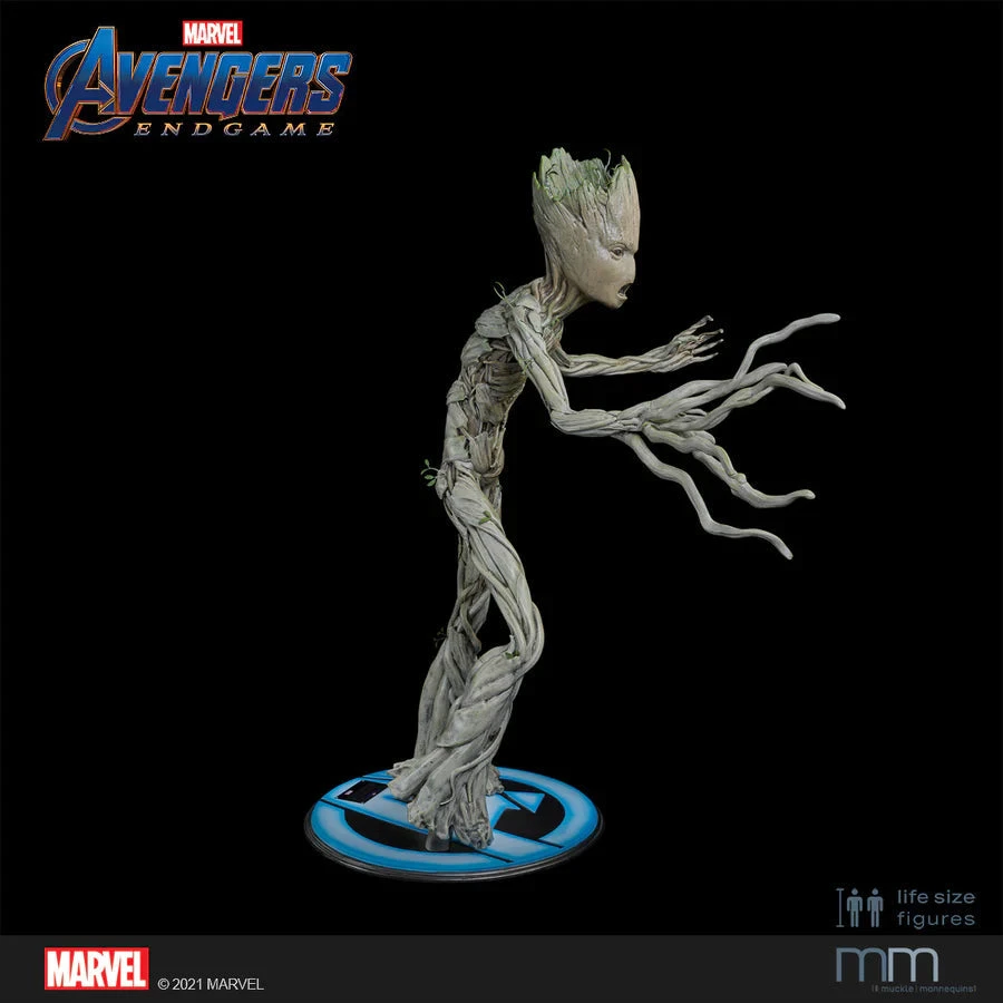 Marvel Avengers Endgame Teenage Groot Lifesize Statue By Muckle Manequins 2 Marvel Avengers Endgame Teenage Groot Lifesize Statue By Muckle Manequins - Image 2