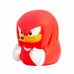 Sonic Knuckles Rubber Duck By TUBBZ