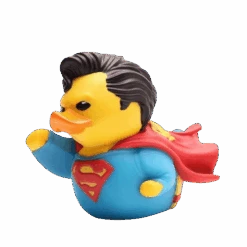 DC Comics BOXED Superman Rubber Duck By TUBBZ