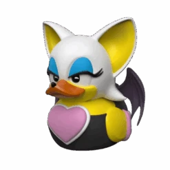 Sonic 1st Edition Rouge The Bat Rubber Duck By TUBBZ
