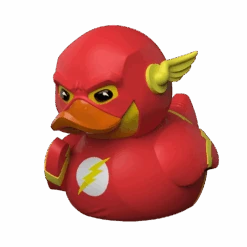 DC Comics 1st Edition The Flash Rubber Duck By TUBBZ