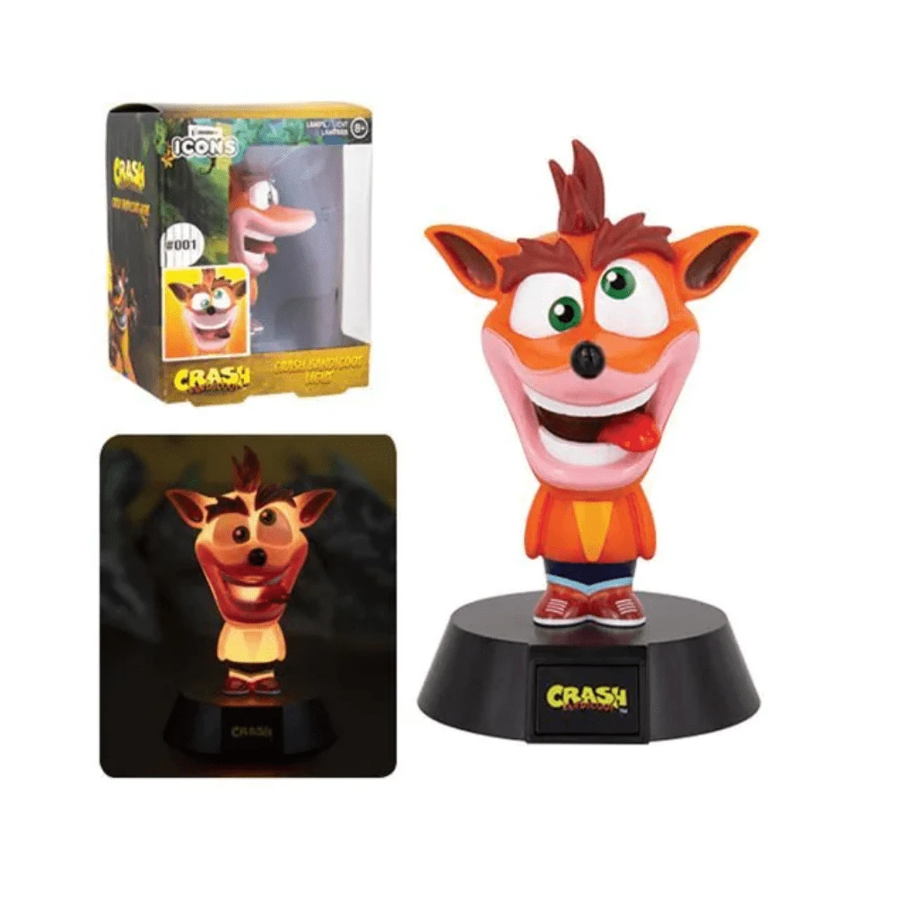 Paladone Crash Bandicoot Icon Light 2 Paladone Crash Bandicoot Icon Light - Image 2
