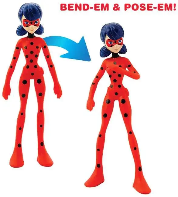 Bend-Ems Miraculous Bendable Lady Bug Toy 2 Bend-Ems Miraculous Bendable Lady Bug Toy - Image 2
