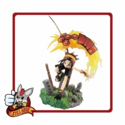 Shaman King Yoh Asakura Lucrea Figure By Megahouse [DAMAGED BOX]