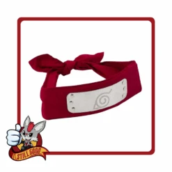 Naruto Shippuden Headband Konoha - Red [Damaged Box]