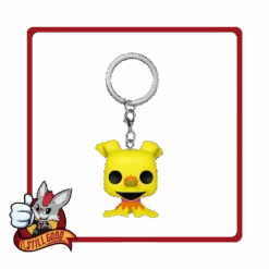 Funko Keychain : NBC- Zero (Blacklight) [Damaged Box]