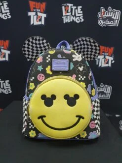 Damage LOUNGEFLY! LEATHER: DISNEY MICKEY Y2K MINI BACKPACK (FADED PAINT) 11 Damage LOUNGEFLY! LEATHER: DISNEY MICKEY Y2K MINI BACKPACK (FADED PAINT) -Model Product Shop TLT RMSLF WDBK3000 000 004