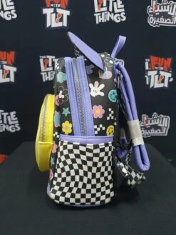 Damage LOUNGEFLY! LEATHER: DISNEY MICKEY Y2K MINI BACKPACK (FADED PAINT) 12 Damage LOUNGEFLY! LEATHER: DISNEY MICKEY Y2K MINI BACKPACK (FADED PAINT) -Model Product Shop TLT RMSLF WDBK3000 000 005