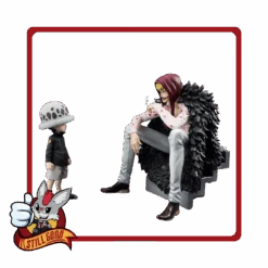 One Piece ”Limited Edition” Corazon & Law Portrait.Of.Pirates Figure [DAMAGED BOX]