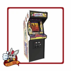 Official Dig Dug Quarter Size Arcade Cabinet [ Damaged Switch]