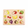 Tooky Toy Fruit Peg Puzzle Play Set